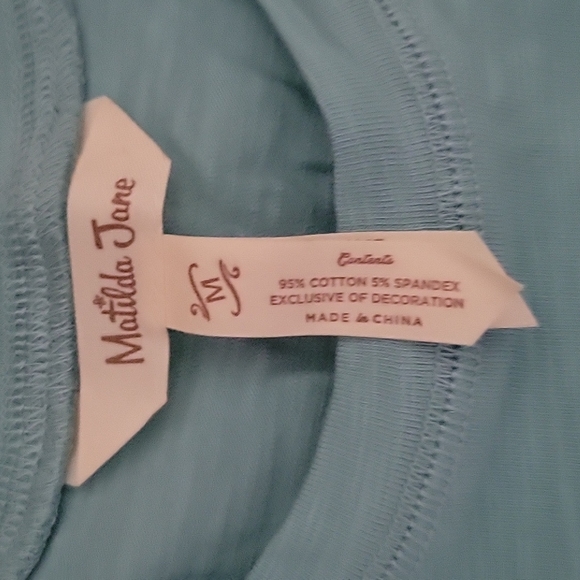 Matilda Jane Be the Difference long sleeve tee shirt top medium - Picture 3 of 10